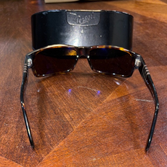 Persol Glossy Dark Brown Sunglasses - Picture 2 of 7